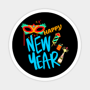 Happy New Year Magnet